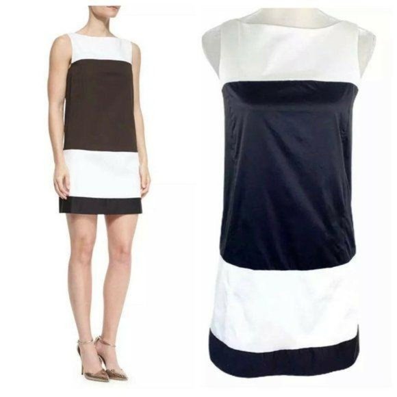 kate spade Dresses & Skirts - Kate Spade Black White Color Block Shift Dress